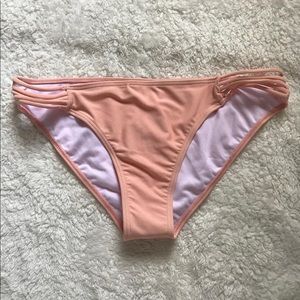 NWT Peach Bikini Bottoms